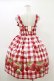画像2: Emily Temple cute / ギンガムチェックBERRYノースリーブワンピース  レッド H-26-04-05-038-ET-OP-KB-ZH (2)