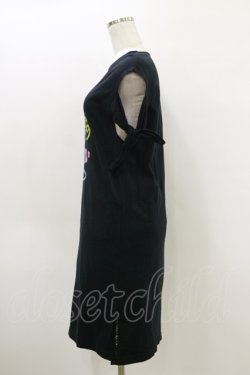 画像3: mmts / ネオンワンピース  ブラック H-26-04-05-046-PU-OP-KB-ZH