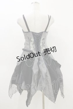 画像2: Ozz Croce / Beyond The Sacred Light ビスチェ ワンピース  黒 H-26-04-05-047-OO-OP-AK-ZH