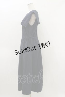 画像3: Jane Marple Dans Le Salon / ヴィンテージマリンカラードレス  ネイビー H-26-04-05-053-JM-OP-KB-ZH