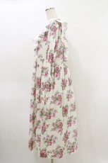画像3: Jane Marple / Strawberries and flowersラッフルフリルドレス  オフ H-26-04-05-055-JM-OP-KB-ZH (3)
