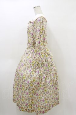 画像3: Jane Marple Dans Le Salon / Gouache gardenのタブリエドレス  アイボリー H-26-04-05-059-JM-OP-KB-ZH