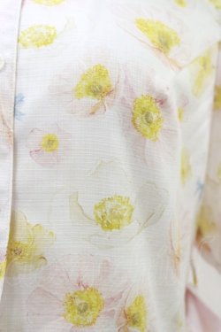 画像4: Melody BasKet / Blooming poppyフロントボタンワンピース  ピンク H-26-04-05-064-LO-OP-KB-ZH