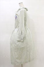 画像3: Jane Marple Dans Le Salon / Jardin Des Fleurs Embroideryドレス  ミント H-26-04-05-065-JM-OP-KB-ZH (3)