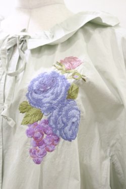 画像4: Jane Marple Dans Le Salon / Jardin Des Fleurs Embroideryドレス  ミント H-26-04-05-065-JM-OP-KB-ZH