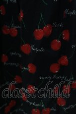 画像4: Jane Marple / Skipping cherriesのリボンドレス  ブラック H-26-04-05-066-JM-OP-KB-ZH (4)
