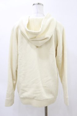 画像2: WORLD WIDE LOVE！(Rydia) / ロゴワッペンニットZIPジャケット  アイボリー H-26-04-05-010-PU-JA-AK-ZH