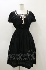 画像1: Katie / NO COUNTRY puff dress  ブラック H-26-04-05-077-LO-OP-KB-ZH (1)