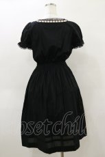 画像2: Katie / NO COUNTRY puff dress  ブラック H-26-04-05-077-LO-OP-KB-ZH (2)