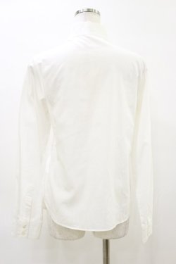 画像2: Moi-meme-Moitie / タイ付シャツ 9 白 H-26-04-05-019-MO-BL-KB-ZH