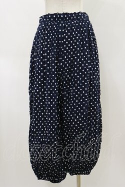 画像2: Jane Marple Dans Le Salon / Polka dotsフラッフィーパンツ  ネイビー H-26-04-05-023-JM-PA-KB-ZH