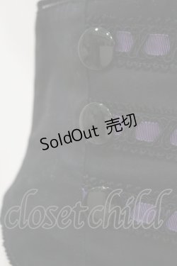 画像3: BPN / ナポレオンコルセット M 黒×紫 H-26-04-05-003-GO-ZA-AK-ZH