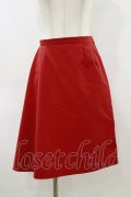 ネバアランド / ウエストタックスカート  赤 H-26-04-05-028-LO-SK-KB-ZH