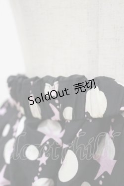 画像3: PEACE NOW / プリントギャザースカート M 黒 H-26-04-05-030-PU-SK-KB-ZH