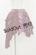 Ozz Croce / アシメラップスカート  ワイン H-26-04-05-034-OO-SK-AK-ZH