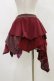 画像2: Ozz Croce / アシメラップスカート  ワイン H-26-04-05-034-OO-SK-AK-ZH (2)