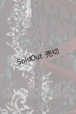 画像5: axes femme / サークルメルヘン柄チュニ M ボルドー H-26-04-06-024-AX-OP-NS-ZH