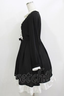 画像2: axes femme POETIQUE / ヨーク切替ワンピース M ブラック H-26-04-06-025-AX-OP-NS-ZH