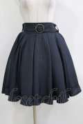 Kurumi Collaboration / フレアマリンアカデミアスカート L ネイビー H-26-04-06-027-GO-SK-NS-ZH
