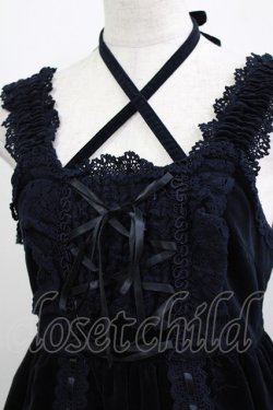 画像4: BABY,THE STARS SHINE BRIGHT / 別珍ベビードールジャンパースカート Free ネイビー H-26-04-06-003-BA-OP-NS-ZH