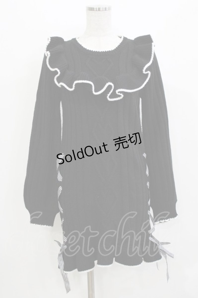 画像1: DearMyLove / クロミニットワンピース M ブラック H-26-04-06-029-EL-OP-NS-ZH (1)