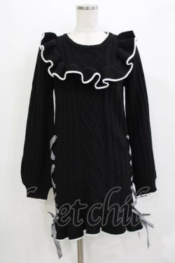 画像1: DearMyLove / クロミニットワンピース M ブラック H-26-04-06-029-EL-OP-NS-ZH