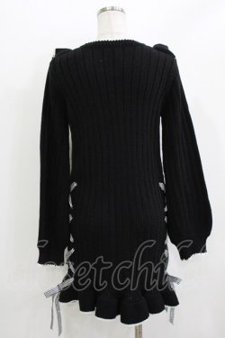 画像3: DearMyLove / クロミニットワンピース M ブラック H-26-04-06-029-EL-OP-NS-ZH