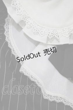 画像5: Secret Honey / 取り外しラッフル付きセットアップ Free ブラック H-26-04-06-030-CA-OP-NS-ZH