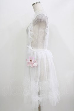 画像2: virally / 星名桜子/HSN*ドットフリルエプロン M オフ H-26-04-06-033-PU-OP-NS-ZH