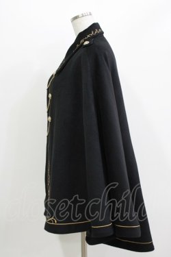 画像2: To Alice / 魔法学園マントコート M ブラック H-26-04-06-035-LO-CO-NS-ZH