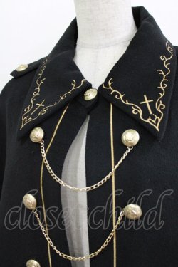 画像4: To Alice / 魔法学園マントコート M ブラック H-26-04-06-035-LO-CO-NS-ZH