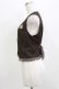 画像2: axes femme POETIQUE / 懐中時計刺繍ベスト M ブラウン H-26-04-06-036-AX-TO-NS-ZH (2)