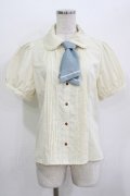 Kurumi Collaboration / マリンアカデミアブラウス L アイボリー H-26-04-06-039-GO-BL-NS-ZH