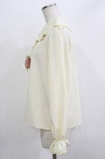 画像2: m petit by misako / AM マルエリフリルブラウス M アイボリー H-26-04-06-040-LO-BL-NS-ZH (2)