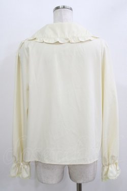画像3: m petit by misako / AM マルエリフリルブラウス M アイボリー H-26-04-06-040-LO-BL-NS-ZH