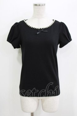 画像1: Ank Rouge / パールトップス M ブラック H-26-04-06-042-CA-TO-NS-ZH