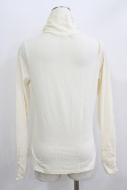 画像3: axes femme / ブレード配色ハイネックカットソー M 生成り H-26-04-06-044-AX-TO-NS-ZH