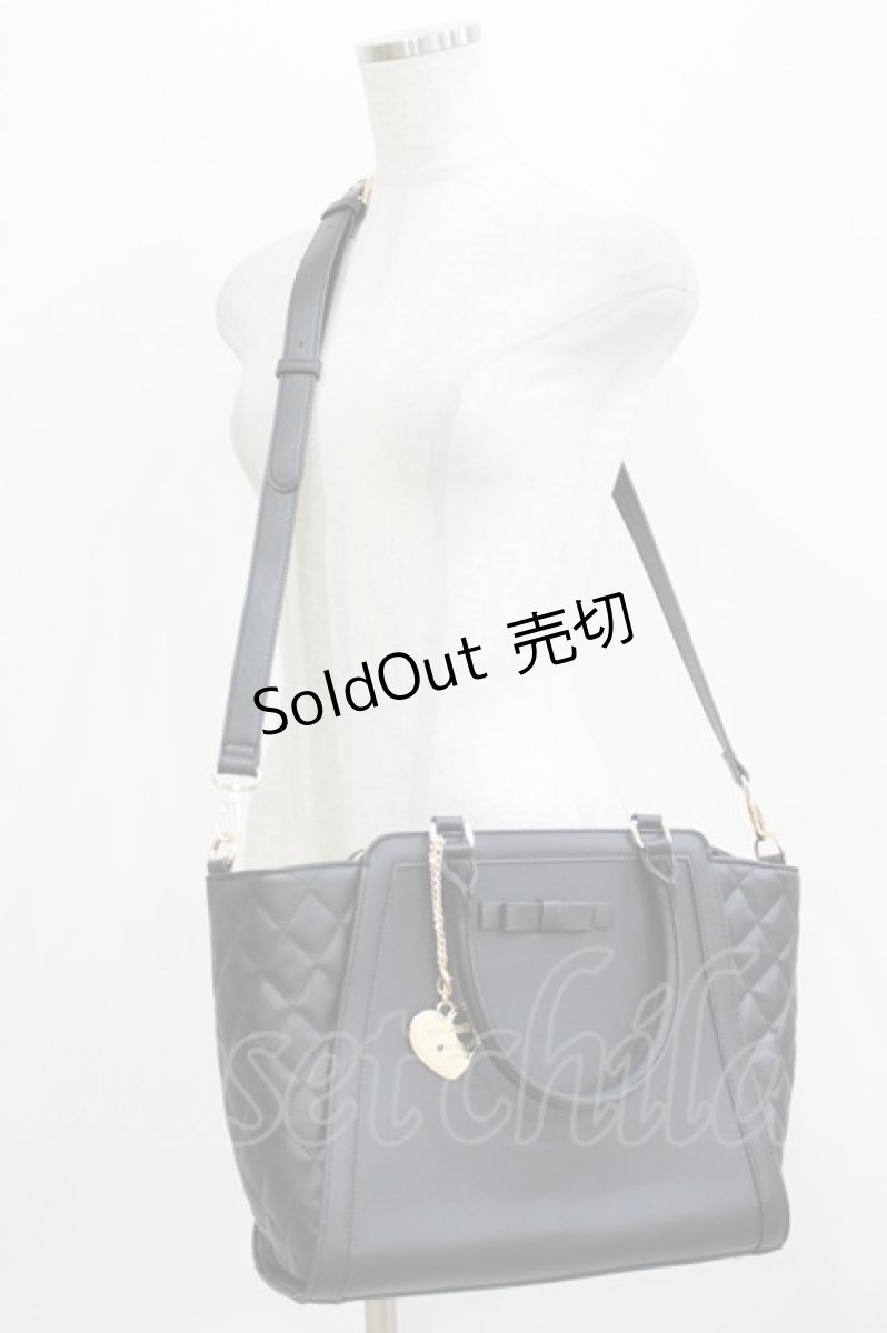 画像1: m petit by misako / サンリオキャラクターズコラボ クロミ ショルダーバッグ  ブラック H-26-04-06-046-LO-BG-NS-ZH (1)