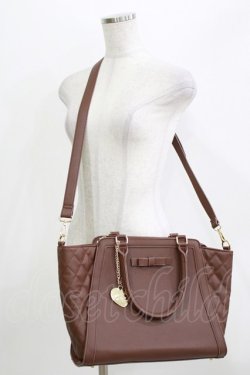 画像1: m petit by misako / サンリオキャラクターズコラボ キキララショルダーバッグ  ブラウン H-26-04-06-047-LO-BG-NS-ZH