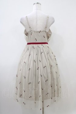 画像2: F i.n.t / ローズ総刺繍チュールワンピース Free BEIGE H-26-04-06-1031-0-OP-NS-ZH