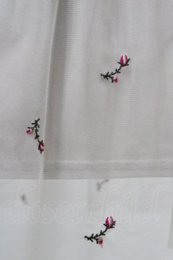 画像3: F i.n.t / ローズ総刺繍チュールワンピース Free BEIGE H-26-04-06-1031-0-OP-NS-ZH