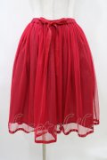 Fi.n.t / チュールスカート Free RED H-26-04-06-1041-CA-SK-NS-ZH