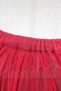 画像3: Fi.n.t / チュールスカート Free RED H-26-04-06-1041-CA-SK-NS-ZH