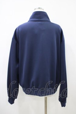 画像2: Fi.n.t / レース使いトラックジャケット Free NAVY H-26-04-06-1049-CA-TO-NS-ZH