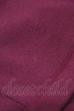 画像5: an another angelus / チェーン付きダブル釦2wayケープニット Free RED H-26-04-06-1051-CA-TO-NS-ZH