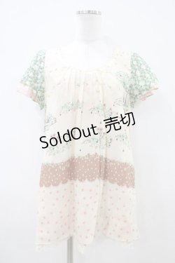 画像3: Cherir la femme / リバーシブルトップス M アイボリー H-26-04-06-1054-LO-TO-NS-ZH