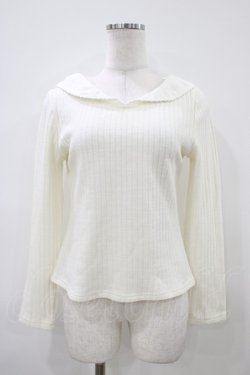 画像1: LIZ LISA / セーラーニットトップス Free オフ H-26-04-06-1057-LO-TO-NS-ZH