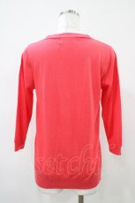 画像2: Franche Lippee / アリス刺繍カーディガン M レッド H-26-04-06-1060-LO-TO-NS-ZH (2)