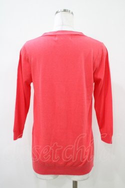 画像2: Franche Lippee / アリス刺繍カーディガン M レッド H-26-04-06-1060-LO-TO-NS-ZH