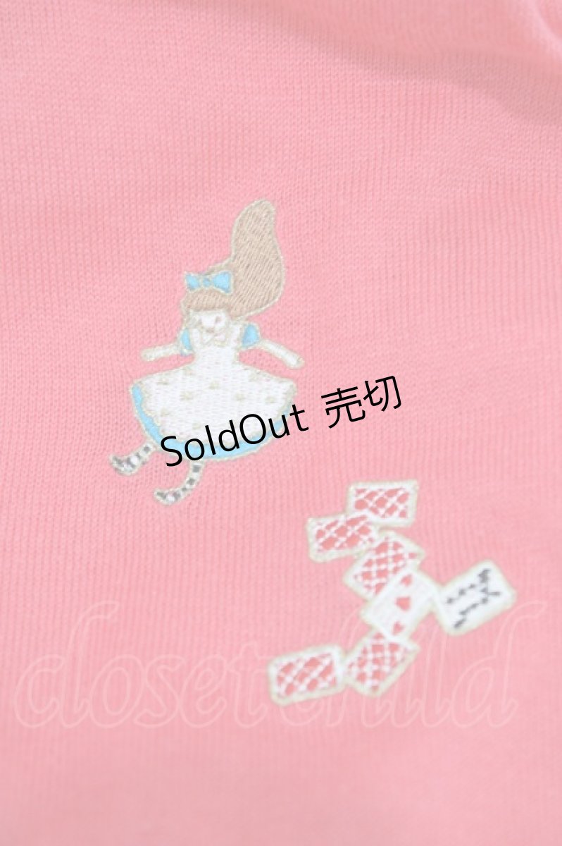 画像3: Franche Lippee / アリス刺繍カーディガン M レッド H-26-04-06-1060-LO-TO-NS-ZH (3)